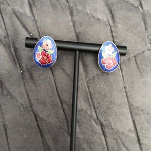 Earrings With Flowers